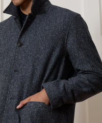 Italian Wool Herringbone Chore Coat