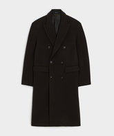Italian Wool-Cashmere Double-Breasted Topcoat