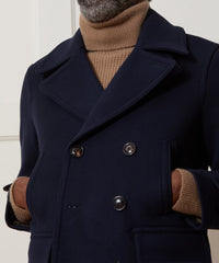 Italian Wool-Alpaca Peacoat