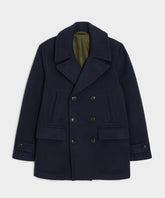 Italian Wool-Cashmere Peacoat