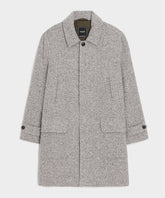 Italian Wool Donegal Car Coat