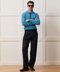 Wool Tipped Sweater Polo