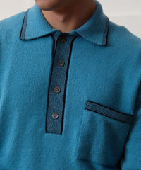 Wool Tipped Sweater Polo
