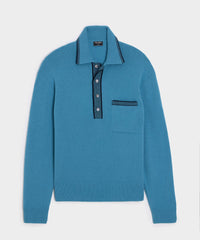 Wool Tipped Sweater Polo