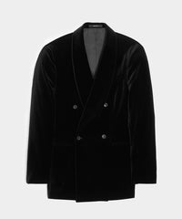 Italian Velvet Double-Breasted Dinner Jacket