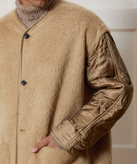 Italian Wool-Alpaca Liner Jacket