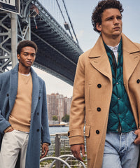 Italian Quilted Nylon Liner Vest in Deep Pine