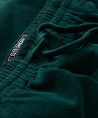 5" Corduroy Weekend Short in Botanical Green