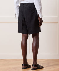 10" Italian Pinstripe Relaxed Short