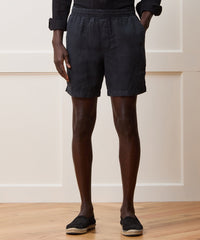 7" Linen Beach Short