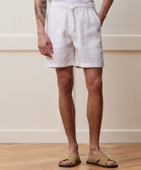 7" Linen Beach Short