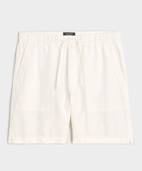 7" Linen Beach Short