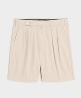 7" Pleated Tab Short