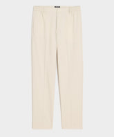 Straight Fit Italian Wool-Cotton Modern Trouser