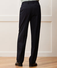 Straight Fit Italian Wool-Cotton Modern Trouser