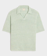 Inis Meáin Washed Linen Polo