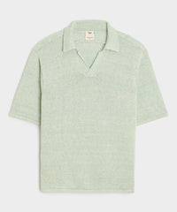 Inis Meáin Washed Linen Polo