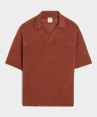 Inis Meáin Washed Linen Polo