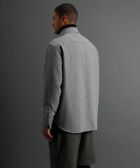 Todd Snyder X Woolrich Cashmere Shirt Jacket in Grey
