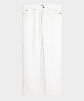 Straight Fit 5-Pocket Linen Pant