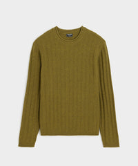 Channel Crewneck in Lemongrass