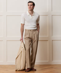 Cotton-Cashmere Sweater Polo