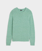 Donegal Crewneck Sweater in Pale Mint
