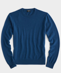 Cashmere Crewneck in Dark Teal