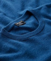 Cashmere Crewneck in Dark Teal