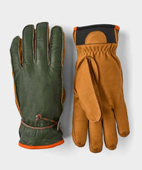 Hestra Wakayama Glove in Forest + Cork