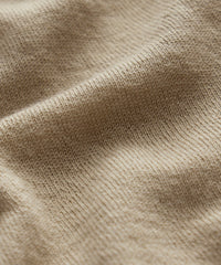 Premium Short-Sleeve Cashmere Pocket Tee in Baja Dunes