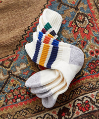 RoToTo Coarse Ribbed Old School Crew Socks