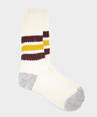 RoToTo Coarse Ribbed Old School Crew Socks