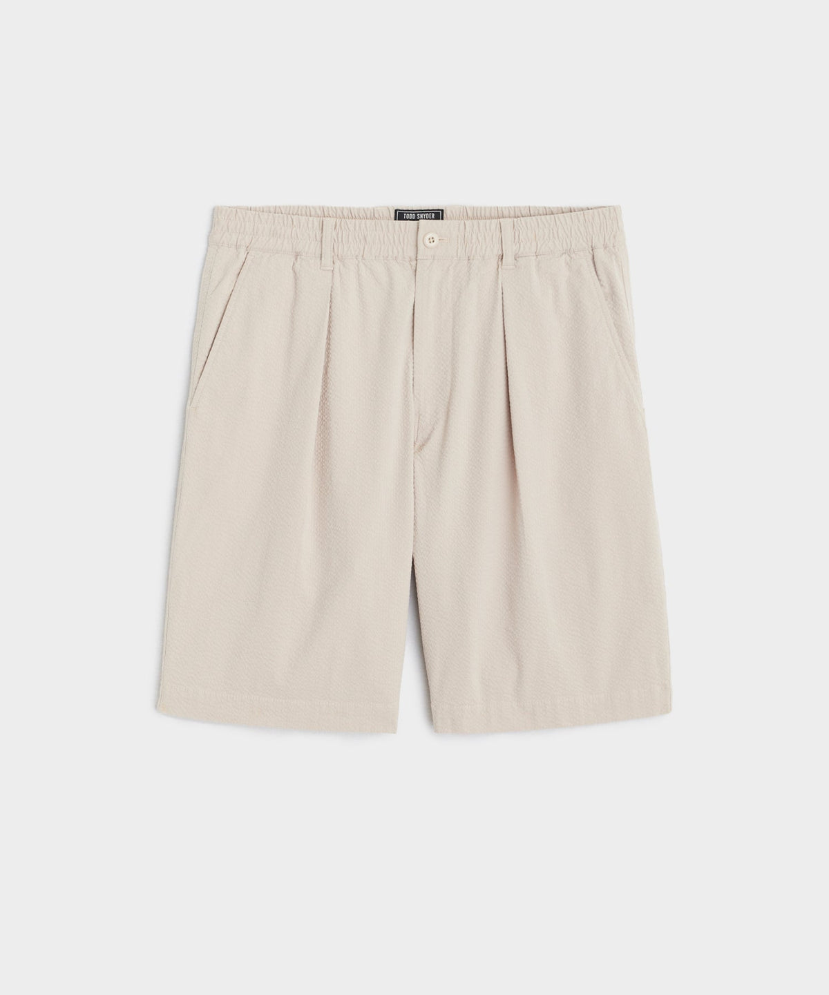 10" Relaxed Seersucker Short