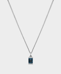 Miansai Sterling Silver Valor Topaz Necklace