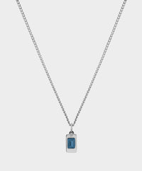 Miansai Sterling Silver Valor Topaz Necklace