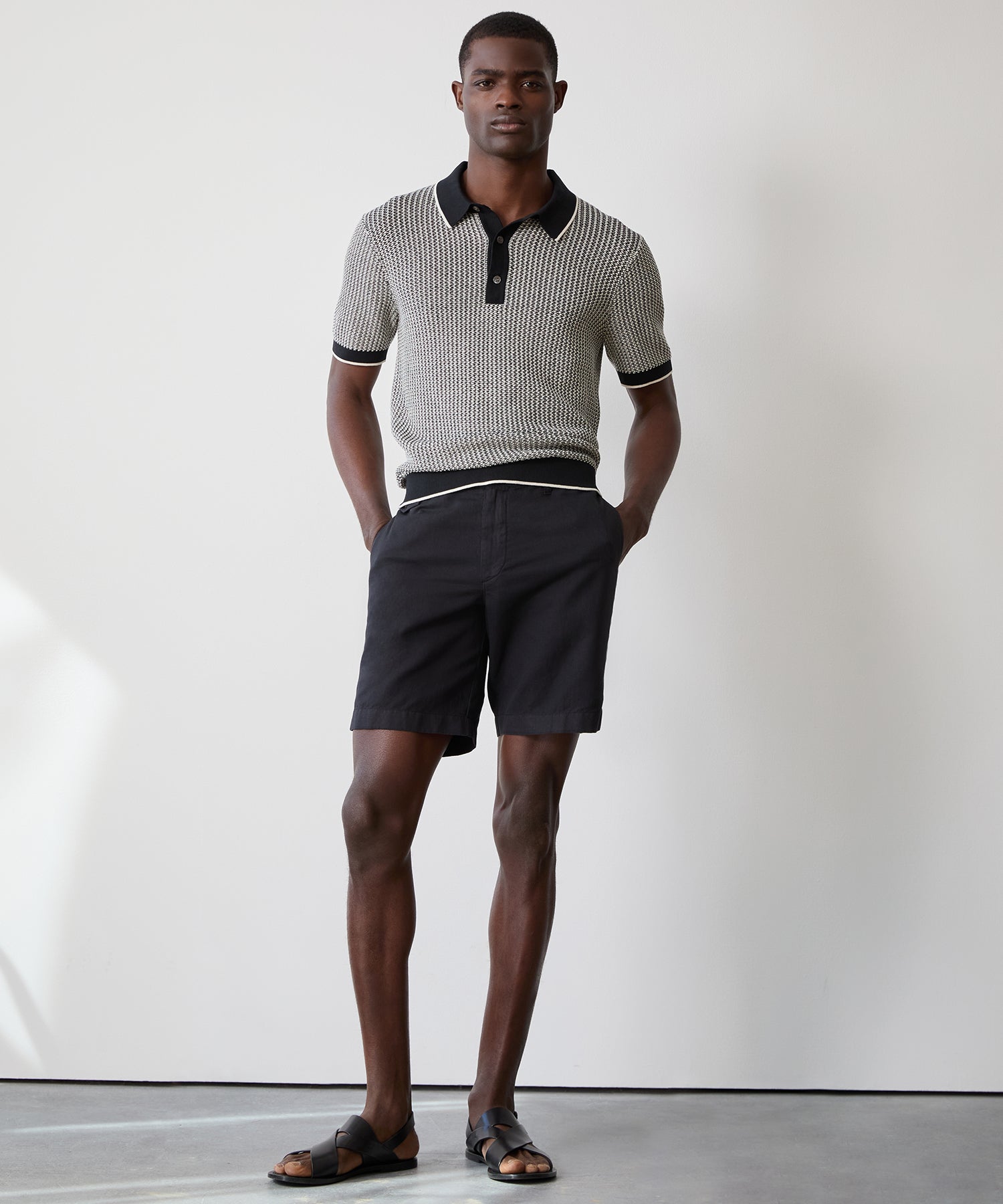 7" Cotton-Linen Hudson Short