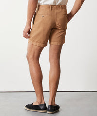 7" Cotton-Linen Hudson Short