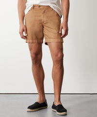 7" Cotton-Linen Hudson Short