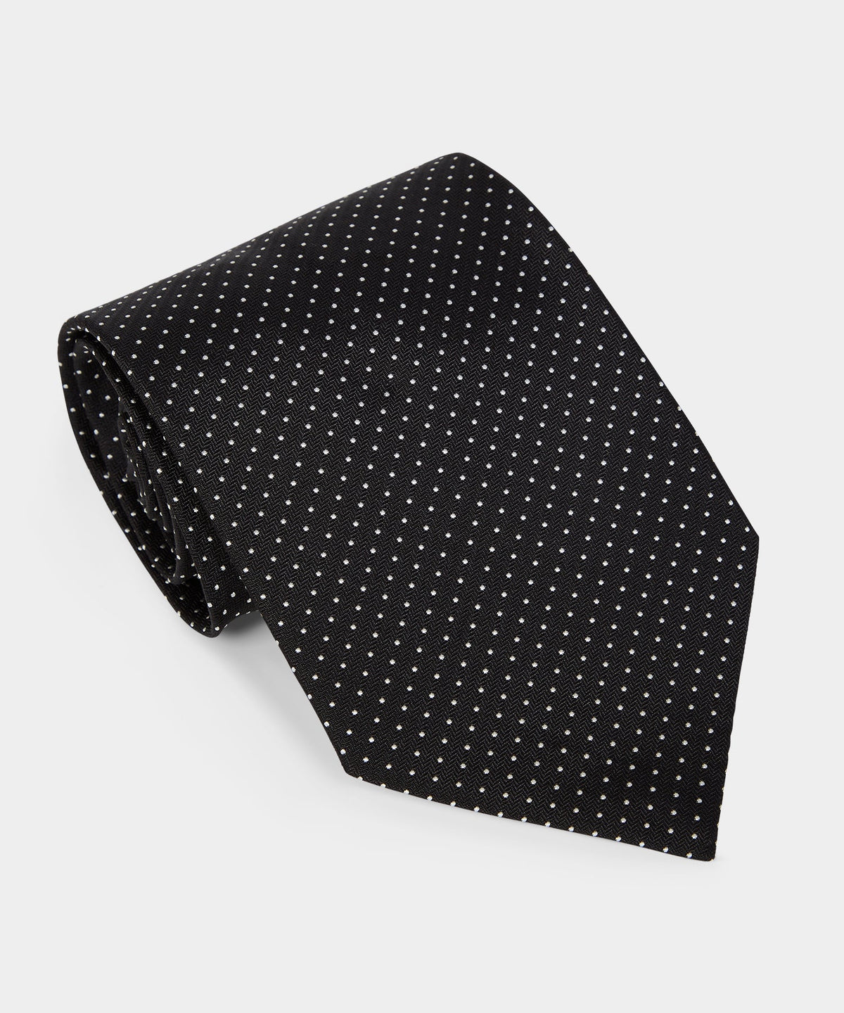 Italian Silk Micro Dot Tie