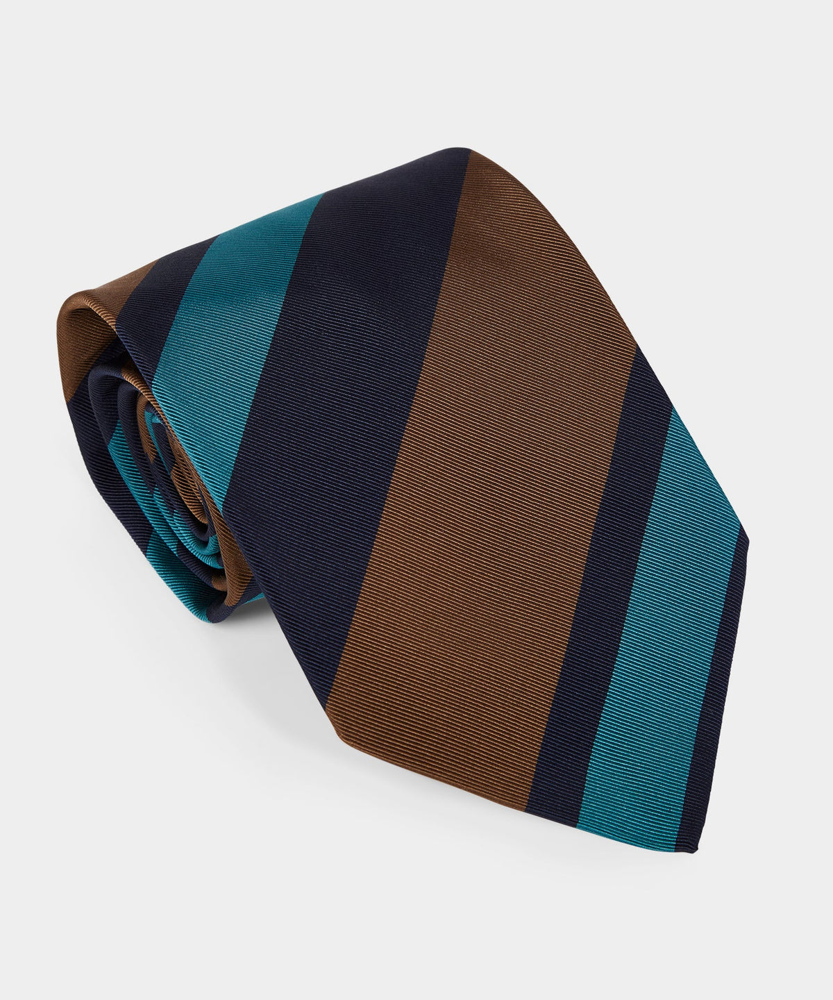 Italian Silk Repp Stripe Tie