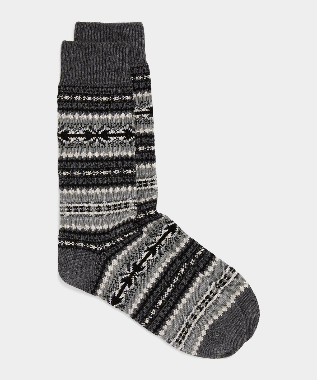Cotton Fair Isle Sock