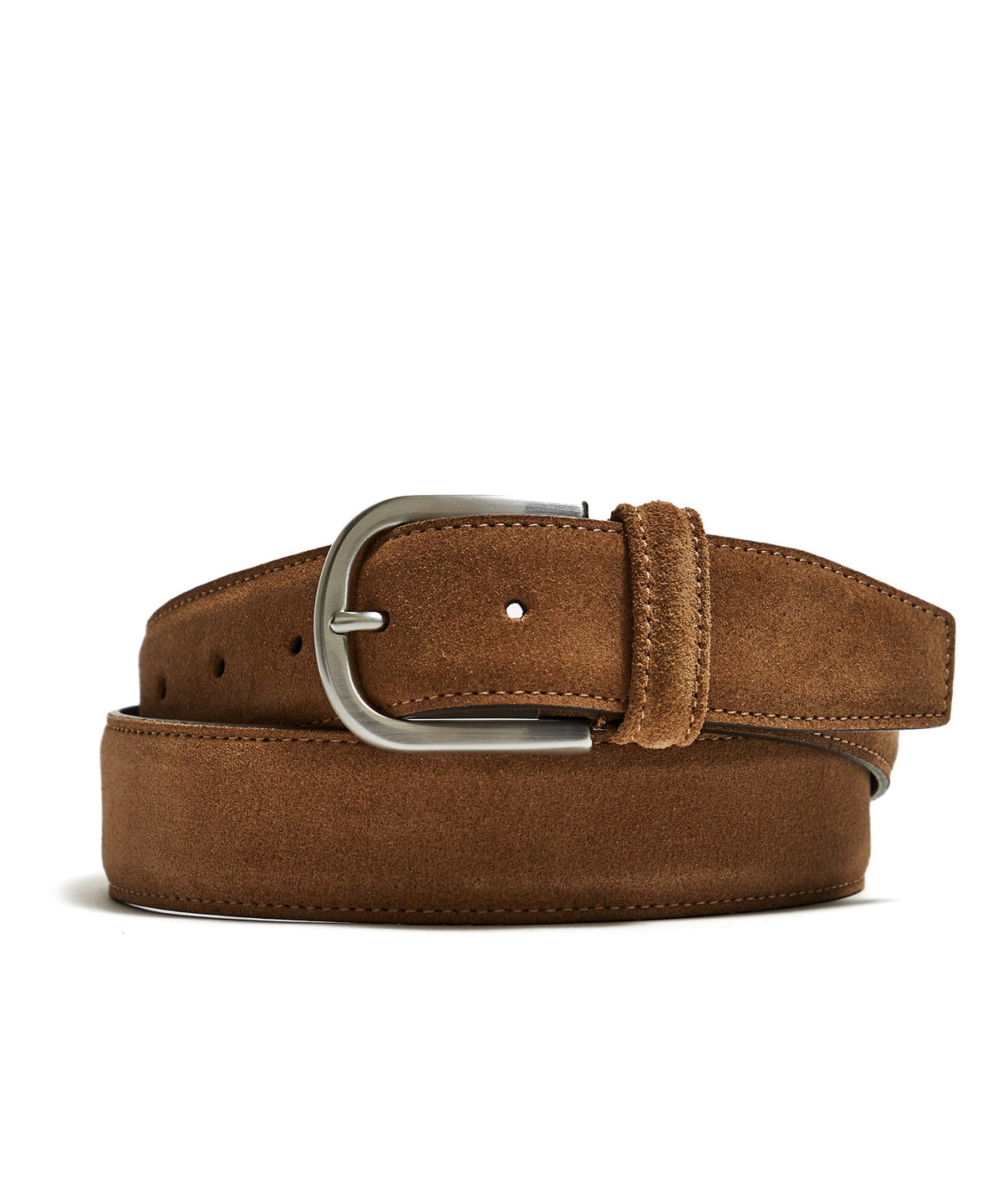 Anderson's Suede Belt in Tan
