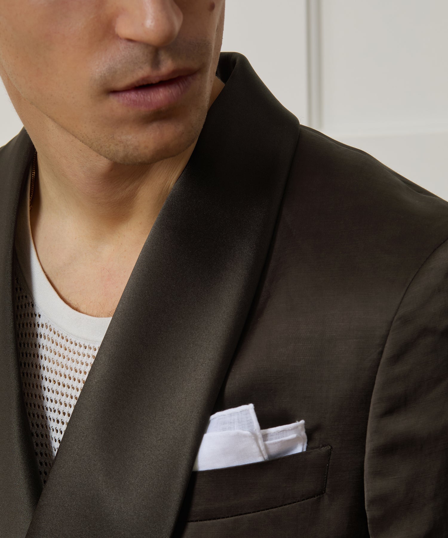 Relaxed Italian Double-Breasted Shawl Tuxedo