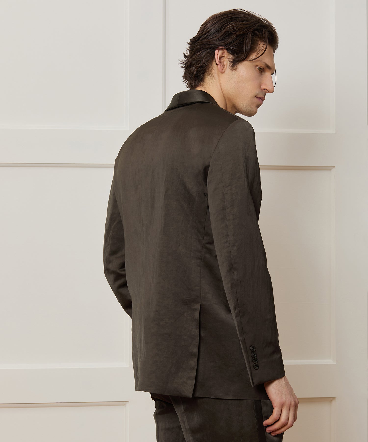 Relaxed Italian Double-Breasted Shawl Tuxedo