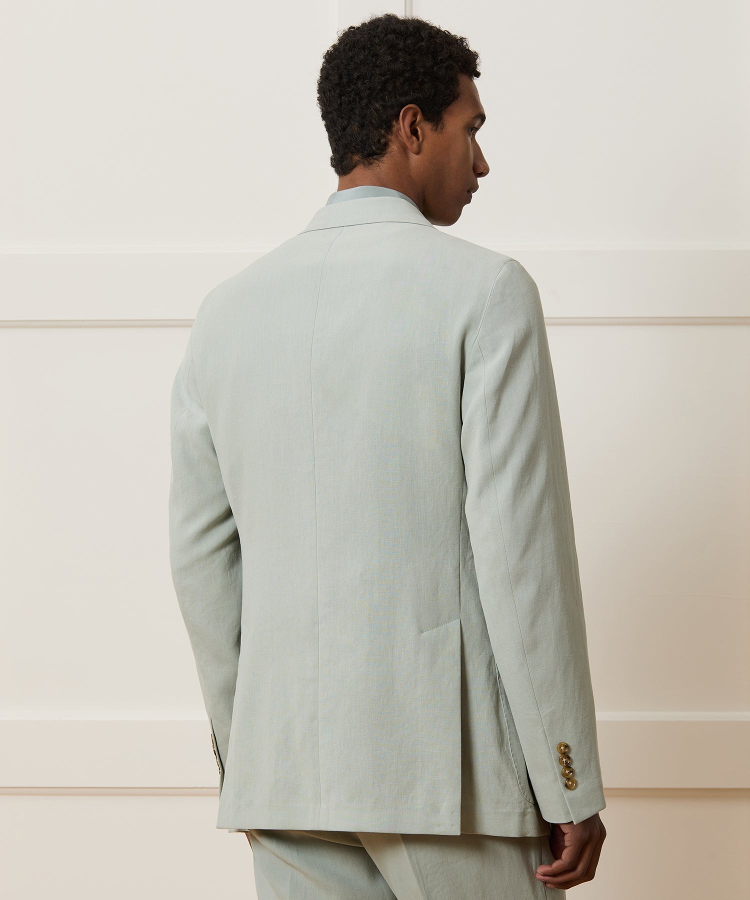 Italian Sueded Linen Madison Jacket