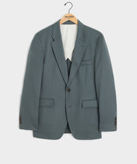 Italian Cashmere Sutton Jacket in Slate Blue