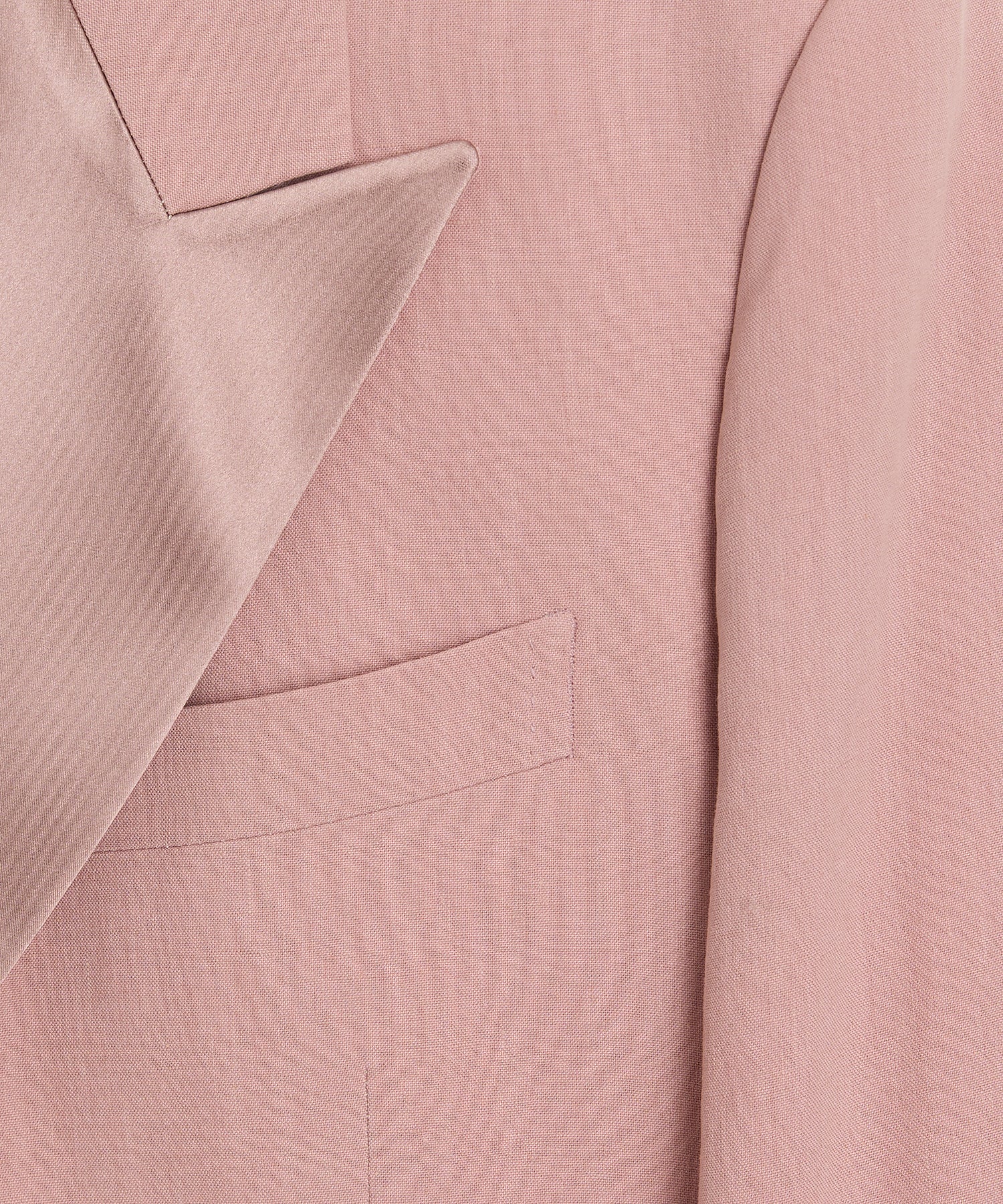 Relaxed Italian Sueded Linen Double-Breasted Tuxedo Jacket