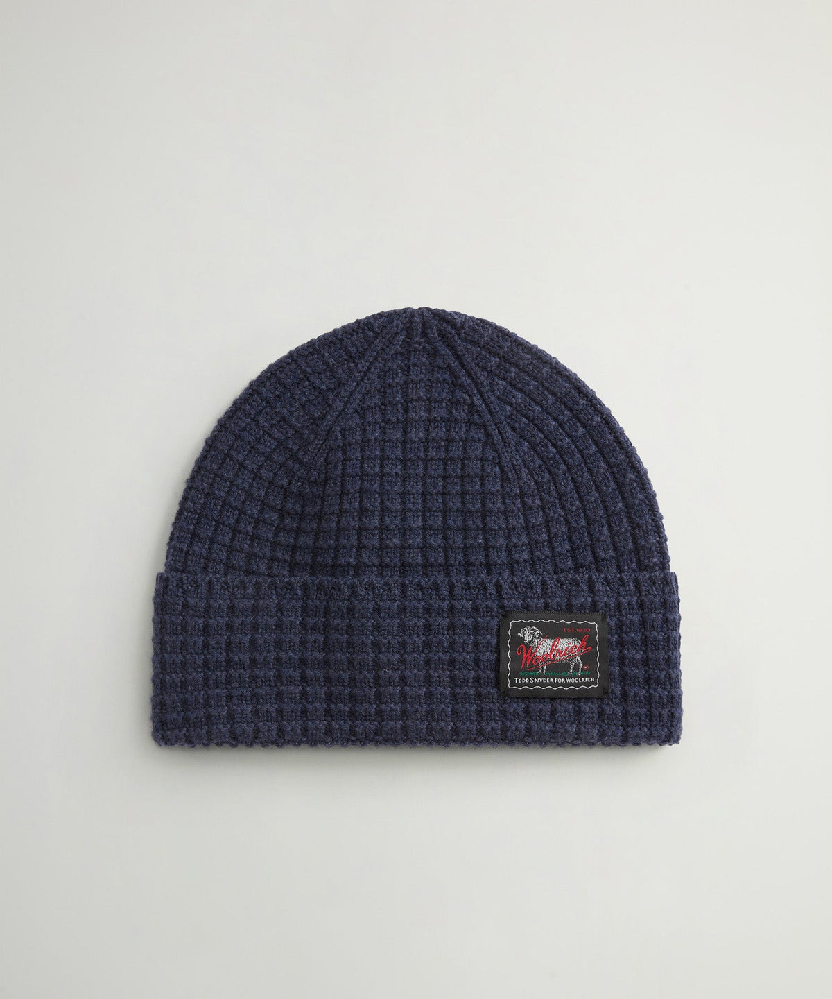 Todd Snyder x Woolrich Wool-Cashmere Waffle Beanie