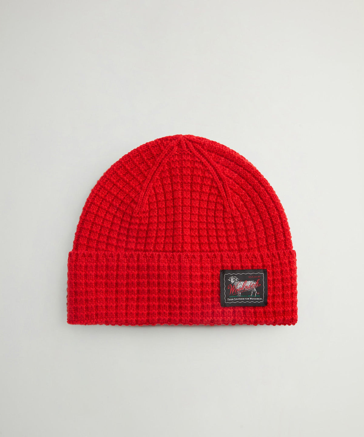 Todd Snyder x Woolrich Wool-Cashmere Waffle Beanie